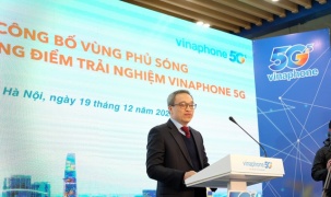 VinaPhone chính thức phủ sóng 5G tại Hà Nội và TP.HCM, miễn phí cước data