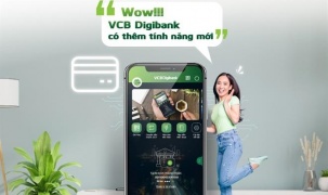 Vietcombank bổ sung thêm tính năng mới trên ngân hàng số VCB Digibank