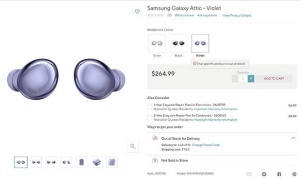 Galaxy Buds Pro xuất hiện trên cửa hàng trực tuyến trước ngày ra mắt