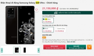 Nhiều hệ thống xả hàng Galaxy S20, giá giảm gần 10 triệu đồng
