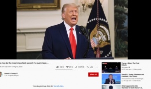 Tổng thống Trump bị Youtube 