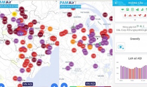 Chất lượng không khí Hà Nội ở mức xấu