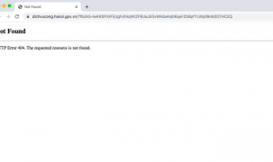 Cổng dịch vụ công trực tuyến của TP.Hà Nội ngưng hoạt động