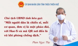 Thừa Thiên Huế: Thực hiện quản lý dịch bệnh Covid-19 bằng mã QR