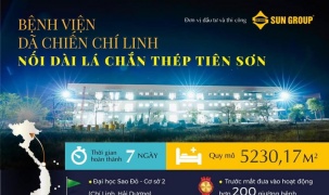 Sun Group chính thức bàn giao bệnh viện dã chiến số 3 tại Hải Dương