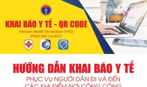 Sở Y tế Hà Nội yêu cầu quét mã QR khai y tế các đơn vị trực thuộc