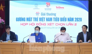 Danh sách 10 gương mặt trẻ Việt Nam tiêu biểu năm 2020