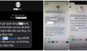Lại “nóng” lừa đảo chiếm đoạt tài sản qua giả mạo website ngân hàng