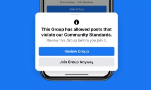 Facebook thêm tính năng cảnh báo khi tham gia nhóm vi phạm quy tắc