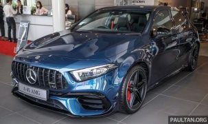 Mercedes-AMG A 45 S 2021 ra mắt Malaysia, cắt bớt trang bị nên giá rẻ hơn, chỉ 2,4 tỷ VNĐ