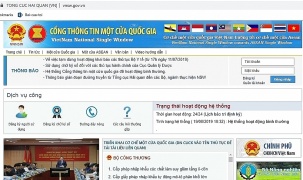 126.000 hồ sơ thực hiện Cơ chế một cửa quốc gia trong quý 1