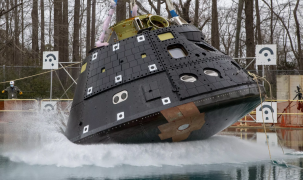 Thử nghiệm: NASA sắp thả rơi tàu vũ trụ nặng hơn 6 tấn vào một bể nước