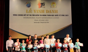 Việt Nam giành 16 huy chương vàng thi Tìm kiếm tài năng Toán học quốc tế