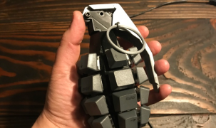 Độc Lạ: Bàn phím kỳ dị hình lựu đạn 