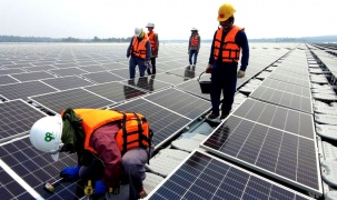 Thái Lan xây dựng trang trại điện mặt trời nổi lớn nhất thế giới
