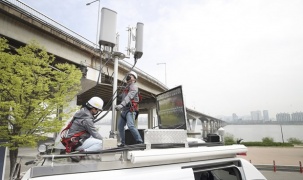 Hàn Quốc ra mắt mạng không dây đầu tiên phủ sóng đất liền và biển