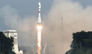 Tên lửa Nga phóng cùng lúc 36 vệ tinh Internet 