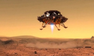 Tàu Trung Quốc đáp thành công trên bề mặt sao Hỏa