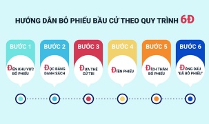 Quy trình 6 bước về bầu cử