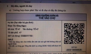 Đà Nẵng thí điểm 'quẹt thẻ QR Code để vào chợ'