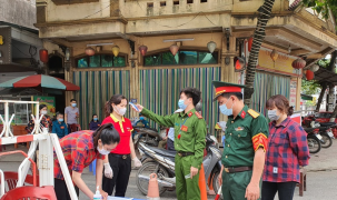 Vĩnh Phúc: Kết thúc thời gian cách ly xã hội tại thị trấn Yên Lạc sớm hơn 2 ngày
