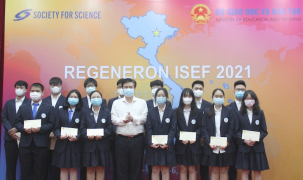 Học sinh Việt Nam đoạt giải ba Hội thi Khoa học Kỹ thuật quốc tế 2021