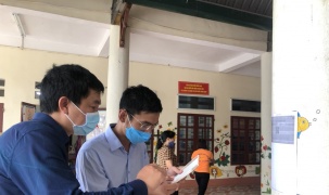 Lào Cai: 1138/1138 điểm bầu cử hoàn thành việc đăng ký điểm kiểm dịch khai báo y tế bằng mã QR Cod
