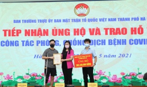 Hà Nội tiếp nhận hơn 12 tỷ đồng tiền hỗ trợ phòng, chống dịch bệnh COVID-19