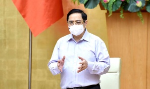 Thủ tướng Phạm Minh Chính triệu tập hội nghị trực tuyến toàn quốc ‘chống dịch như chống giặc’