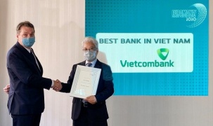 Vietcombank nhận giải thưởng “Ngân hàng tốt nhất Việt Nam”