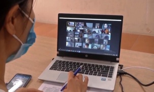 Hơn 100.000 học sinh lớp 12 ở Hà Nội hoàn thành khảo sát trực tuyến.