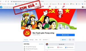 Cảnh báo fanpage giả mạo ''Ban Tuyên giáo Trung ương''