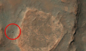 Sau 10 năm dừng hoạt động Robot sao Hỏa như một mỏm đá phủ đầy bụi