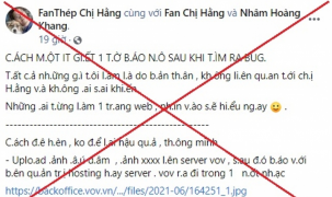 Đề nghị xử lý nghiêm các đối tượng tấn công mạng Báo điện tử VOV
