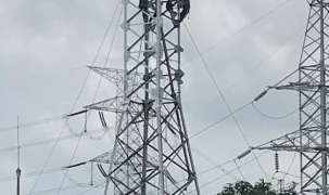 EVNHCMC đóng điện thành công đường dây 110 kV Phú Lâm-Phú Định