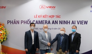 Hợp tác phân phối camera AI View, góp phần tăng cường năng lực bảo vệ an ninh quốc gia