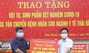 Tập đoàn Geleximco thực hiện nhiều hoạt động thiết thực chung tay đẩy lùi dịch Covid-19