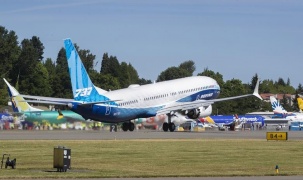 Máy bay Boeing 737 MAX thế hệ mới nhất thực hiện chuyến bay thử nghiệm đầu tiên 