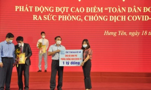 Nestlé Việt Nam ủng hộ 4 tỷ đồng cho Quỹ vaccine phòng chống COVID-19