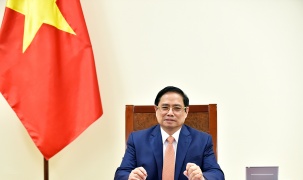 Thủ tướng Phạm Minh Chính đề nghị Đức hợp tác chuyển giao công nghệ vaccine COVID-19