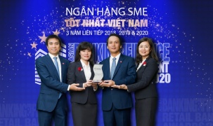 BIDV nhận giải 'Ngân hàng SME tốt nhất Đông Nam Á 2021'