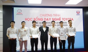 Quỹ Toyota Việt Nam và Trường Cao đẳng Cơ điện Hà Nội thông báo tuyển sinh khóa 4 chương trình “Học bổng dạy nghề Toyota”