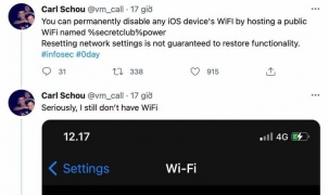 Có thêm ký tự lạ làm hỏng Wi-Fi trên iPhone