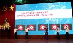 Khai trương Cổng thông tin điện tử Đảng bộ tỉnh Bà Rịa-Vũng Tàu