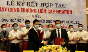 Vĩnh Phúc: Hợp tác xây dựng trường liên cấp Newton chuẩn quốc tế