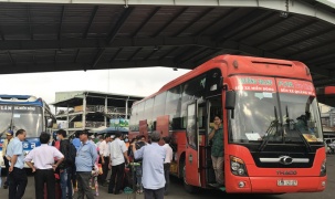 Hà Nội dừng toàn bộ hoạt động vận tải khách đến các tỉnh phía Nam