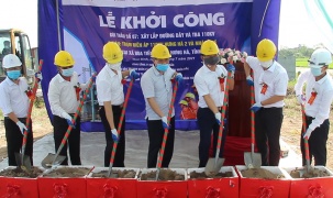 Xây dựng trạm biến áp 110kV và nhánh rẽ không người trực hiện đại ở Thái Bình