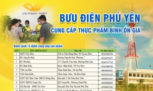 Tuy Hòa: Người dân có thể mua thực phẩm qua fanpage của Bưu điện