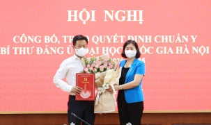 Đồng chí Lê Quân là Bí thư Đảng ủy Đại học Quốc gia Hà Nội