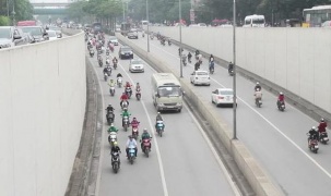 Hà Nội: Phân luồng giao thông thi công dự án sửa chữa hầm Kim Liên
